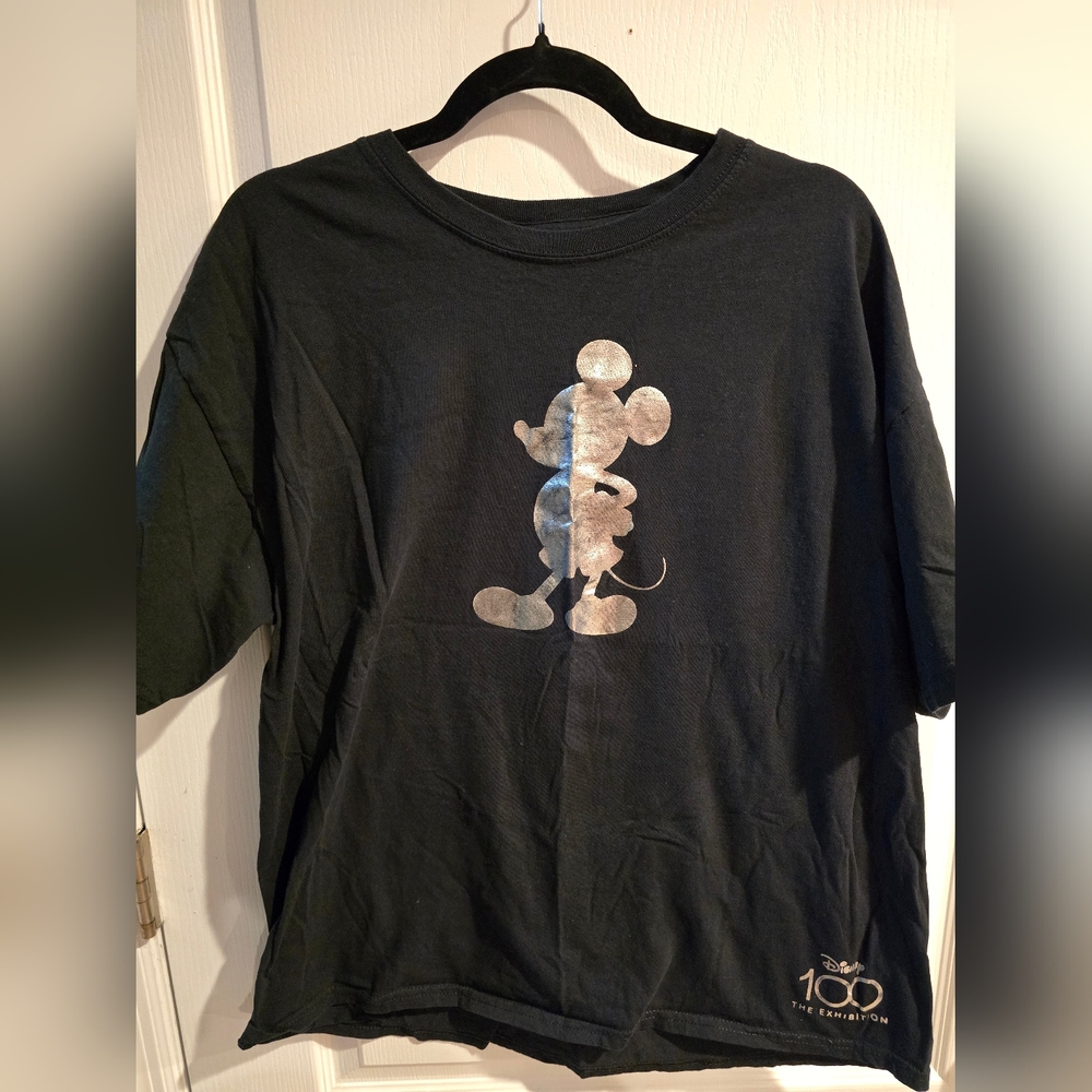 Unisex Mickey Shirt 100 The Exhibition Size Xl